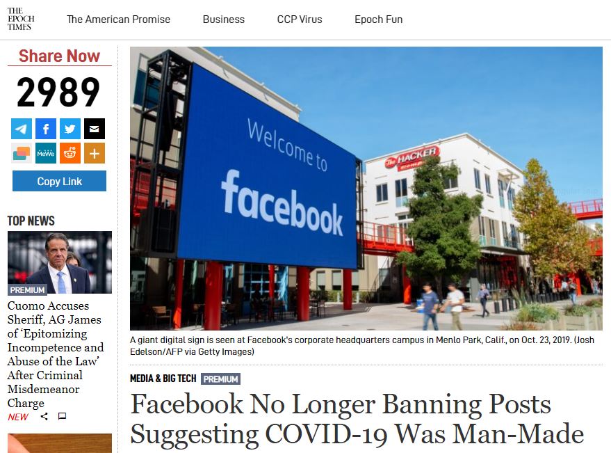 "Liberati.me - Facebook Opposes Its Own Policy Change"